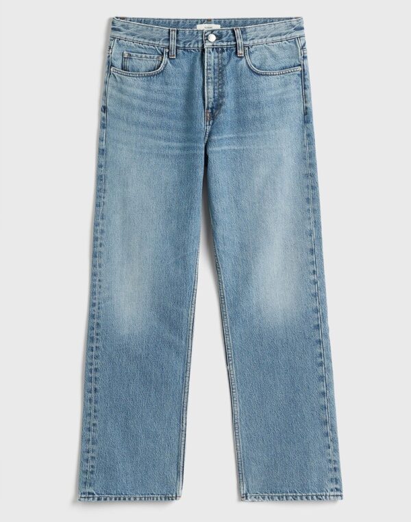 Low Straight Denim Blue