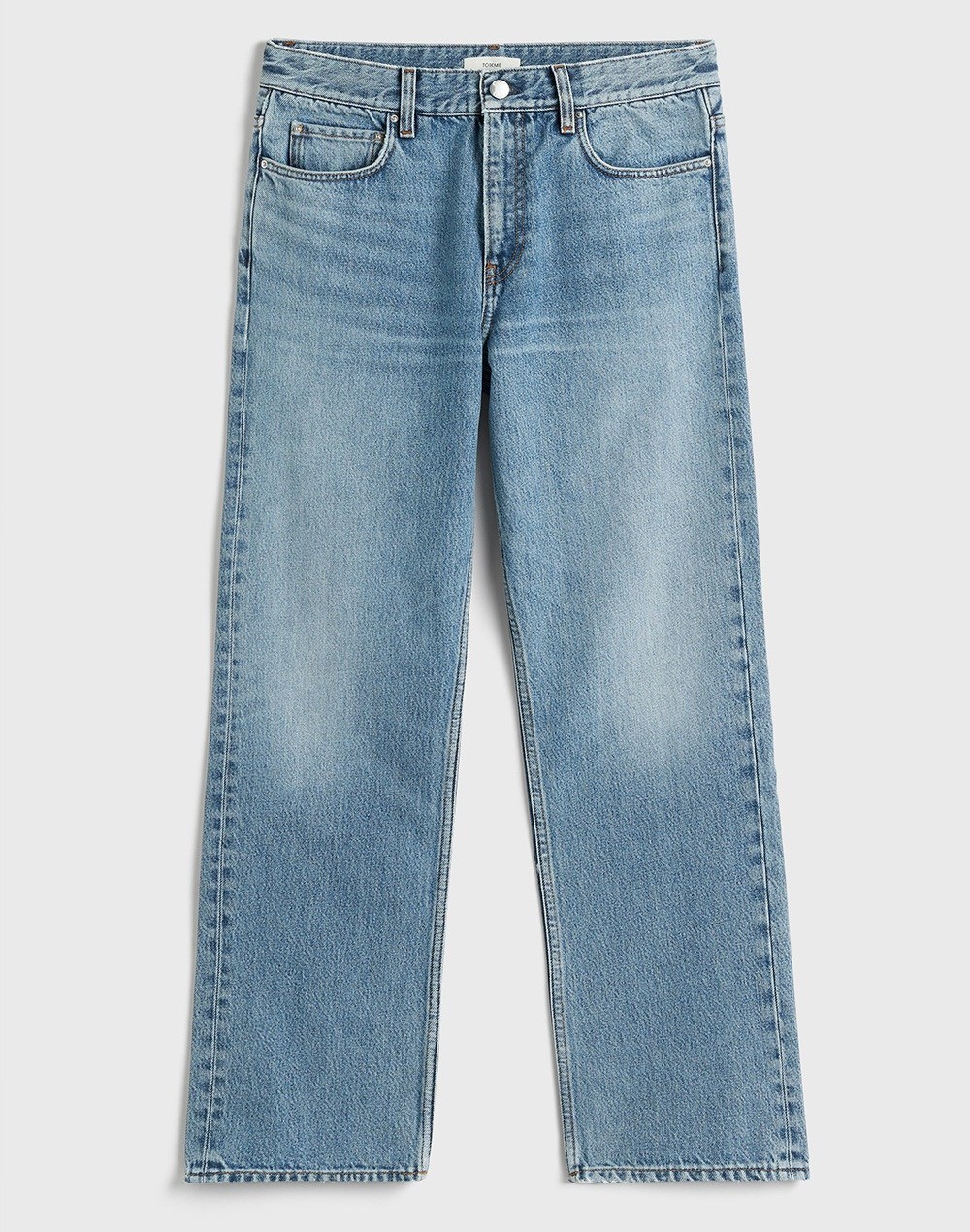 Low Straight Denim Blue
