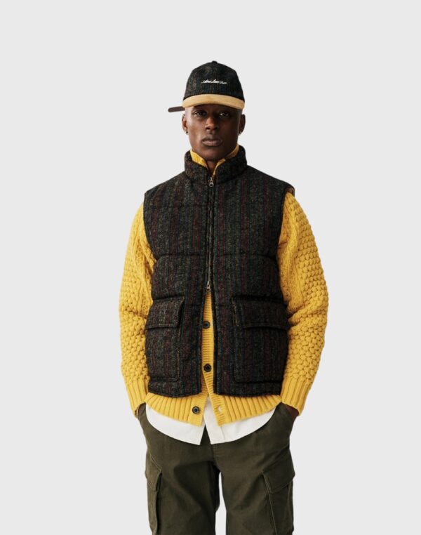 Aran Knit Polo Cardigan - Image 2